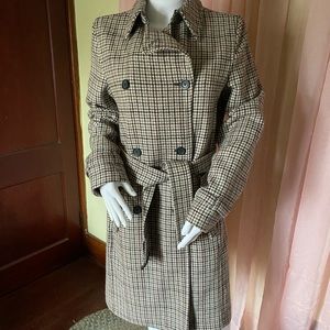 Vintage Gap Wool Blend Trench Coat
